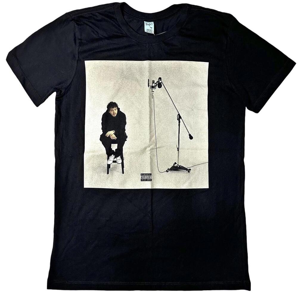 NWT Jack Harlow Album Cover Graphic T-Shirt Black Unisex M